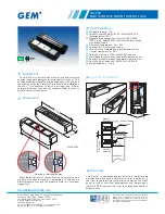 GEM GS-300 Specification Sheet предпросмотр