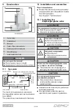 Preview for 28 page of GEM iComLine CleanStar C57 HPW Installation, Operating And Maintenance Instruction