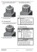 Preview for 36 page of GEM iComLine CleanStar C57 HPW Installation, Operating And Maintenance Instruction