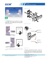 GEM LHS-50LH Specification Sheet preview