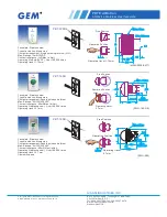 Preview for 2 page of GEM PBT-020B-2 Specification Sheet