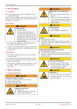 Preview for 22 page of GEM R478 Tugela Operating Instructions Manual