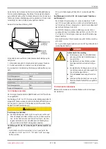 Preview for 47 page of GEM R478 Tugela Operating Instructions Manual