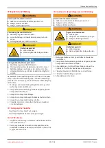 Preview for 49 page of GEM R478 Tugela Operating Instructions Manual