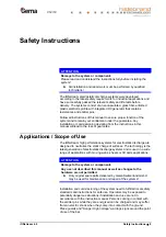 Preview for 9 page of Gema 12 kV Installation And Operating Instructions Manual