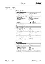 Preview for 17 page of Gema FPS16 Operating Instructions Manual