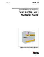 Gema MultiStar CG10 Operating Instructions And Spare Parts List предпросмотр