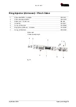 Предварительный просмотр 103 страницы Gema OptiCenter OC09 Operating Instructions And Spare Parts List