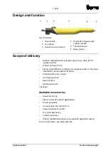 Предварительный просмотр 11 страницы Gema OptiGun GA03-E Operating Instructions And Spare Parts List