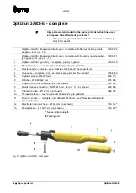 Предварительный просмотр 36 страницы Gema OptiGun GA03-E Operating Instructions And Spare Parts List