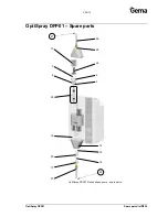 Предварительный просмотр 37 страницы Gema OptiSpray DPP01 Operating Instructions And Spare Parts List