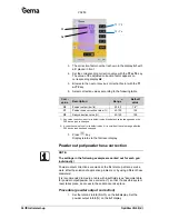 Предварительный просмотр 36 страницы Gema OptiStar CG08 Operating Instructions And Spare Parts List