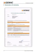 Предварительный просмотр 21 страницы GEMAC CANalarm User Manual