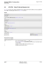 Preview for 177 page of Gemalto Cinterion EHS6 Command Manual