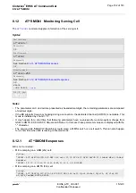 Preview for 182 page of Gemalto Cinterion EHS6 Command Manual