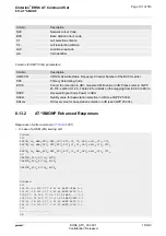 Preview for 191 page of Gemalto Cinterion EHS6 Command Manual