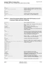 Preview for 276 page of Gemalto Cinterion EHS6 Command Manual