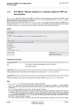 Preview for 285 page of Gemalto Cinterion EHS6 Command Manual