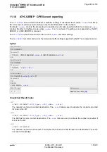 Preview for 303 page of Gemalto Cinterion EHS6 Command Manual