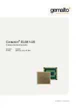 Preview for 1 page of Gemalto Cinterion ELS81-US Hardware Interface Description