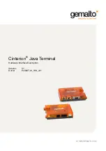 Gemalto Cinterion PLS62T-W USB Hardware Interface Description preview