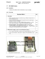 Предварительный просмотр 21 страницы Gemalto MagIC3 X-series Maintenance Manual