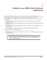 Preview for 32 page of Gemalto SafeNet Luna Network HSM 7.0 Installation Manual