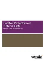 Gemalto SafeNet ProtectServer Installation And Configuration Manual preview