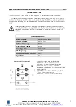 Предварительный просмотр 2 страницы Gemas 05073221 Installation And User Manual