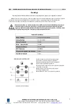 Предварительный просмотр 5 страницы Gemas 05073221 Installation And User Manual