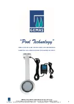 Предварительный просмотр 1 страницы Gemas Pool Technology Installation And User Manual