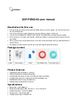 Preview for 1 page of Gembird 3DP-PEND-02 User Manual