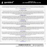 Preview for 8 page of Gembird 3DP-PENLT-02 Quick Installation Manual