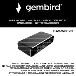 Предварительный просмотр 1 страницы Gembird 8716309107778 User Manual