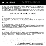 Предварительный просмотр 11 страницы Gembird 8716309107778 User Manual