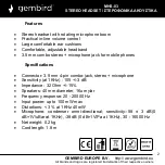 Preview for 2 page of Gembird 8716309113656 User Manual