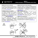 Preview for 6 page of Gembird 8716309113656 User Manual