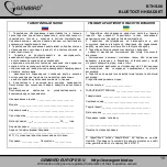 Предварительный просмотр 10 страницы Gembird BTHS-06 User Manual