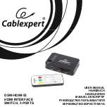 Предварительный просмотр 1 страницы Gembird Cablexpert DSW-HDMI-52 User Manual