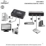 Предварительный просмотр 3 страницы Gembird Cablexpert DSW-HDMI-52 User Manual