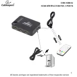 Предварительный просмотр 5 страницы Gembird Cablexpert DSW-HDMI-52 User Manual