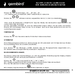 Preview for 18 page of Gembird DAC-WPC-01 User Manual