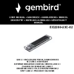Gembird EE2280-U3C-02 User Manual preview