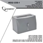 Preview for 1 page of Gembird HD32-U3S-1 User Manual