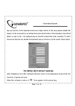 Предварительный просмотр 13 страницы Gembird KB-7000U Operation User'S Manual