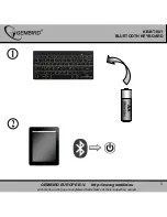 Предварительный просмотр 3 страницы Gembird KB-BT-001 User Manual