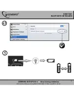 Предварительный просмотр 7 страницы Gembird KB-BT-001 User Manual