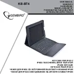 Gembird KB-BT4 User Manual preview