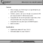 Предварительный просмотр 2 страницы Gembird MP3A-UC-AC3 User Manual