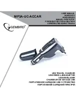 Предварительный просмотр 2 страницы Gembird MP3A-UC-ACCAR User Manual